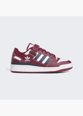 Бордові Осінні кросівки чоловічі forum low shoes bordo h03811 adidas