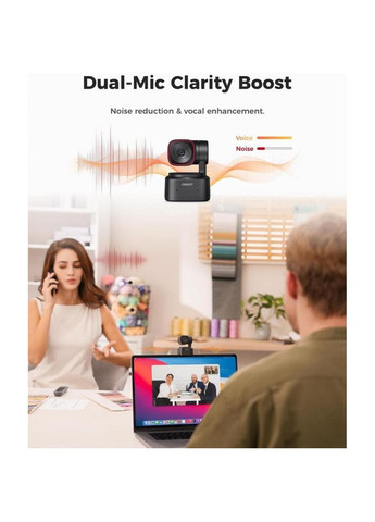 Вебкамера Tiny 2 Lite AI-Powered PTZ 4K Black (-TINY2-LITE) OBSBOT (314981142)