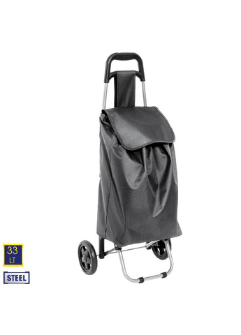 Сумка-візок Amigo Grey Господарська сумка на колесиках 33 л до 20 кг (CS93098K10B) No Brand (313287800)