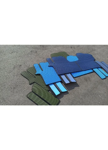 Автокилимки в салон ЕВА для Опель Віваро/Opel МКПП пас. (1+2) (2001-2015) Eva Vivaro (382118038)