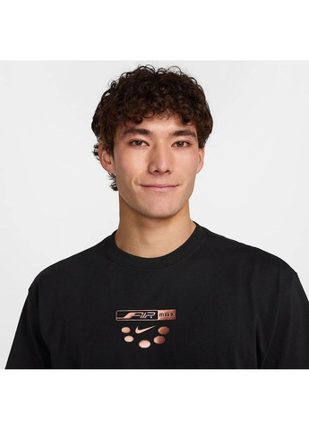 Черная футболка мужская nsw tee m90 oc airmax black Nike