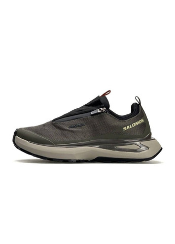 Коричневі Осінні кросівки чоловічі salomon No Brand Odyssey Elmt Advanced Khaki Black