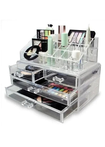 Настольный акриловый органайзер для косметики Бокс органайзер для косметики More Cosmetic Storage Box (315833044)