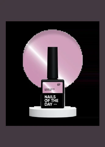 Гель- лак котяче око Korean cat eye 07, 10 мл Nails of the day (323636907)