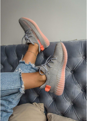 КРОСІВКИ ЖІНОЧІ ADIDAS YEEZY 350 V2 TRFRM АДІДАС ІЗІ БУСТ No Brand сірі демісезони (368857763)