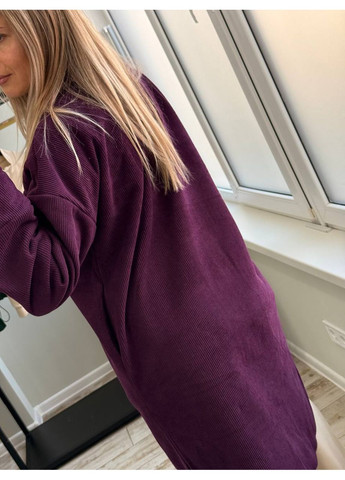 Фиолетовый демисезонный кардиган Гермес