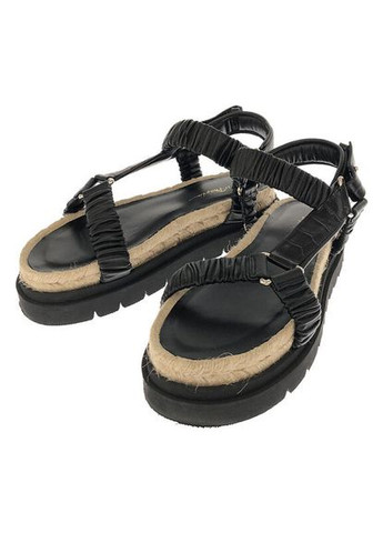 Черные босоножки Ego с ремешком