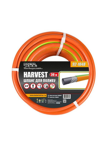 Шланг садовий для поливу "HARVEST" ¾" 30 м помаранчевий 92-1048 Mastertool (364121243)