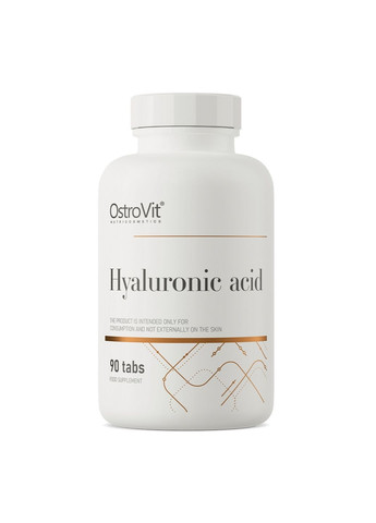 Препарат для суставов и связок Hyaluronic Acid, 90 таблеток Ostrovit (293478210)