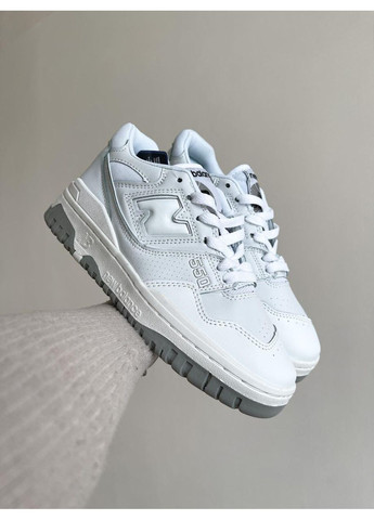 Сірі Осінні кросівки чоловічі new balance 550 white grey v2 нью беланс 550 No Brand