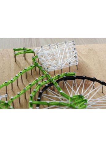 Набор стринг-арт "Велосипед" ABC-011 деревянное основание No Brand (367184885)