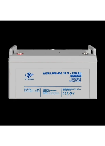 Мультигелевый аккумулятор AGM LPM-MG 12 - 120Ah LogicPower (386020764)