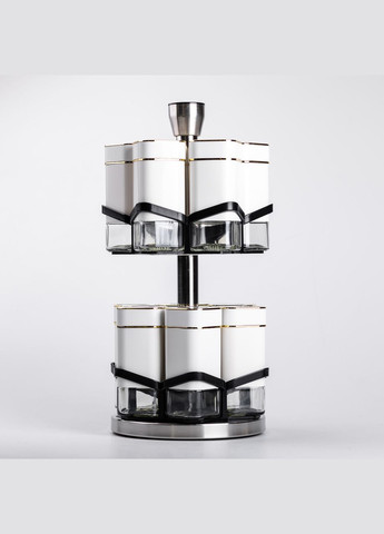 Набор для специй на подставке 12 шт 120 мл карусель для специй HP-1315 Yiwu (322654082)