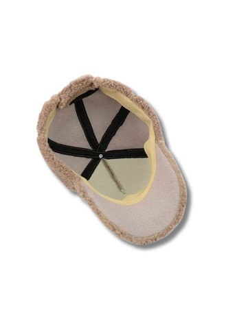 Женский зимний комплект Капор + Кепка - Тедди No Brand Зимовий комплект капор + кепка (355794052)