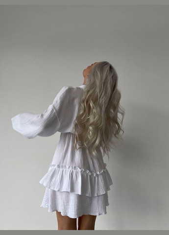 Белое женское платье No Brand