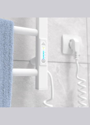 Электрическое полотенцесушитель Зебра Альфа ЧФ6 500 х 600 Е (подкл. справа) R3 Laris (336932572)