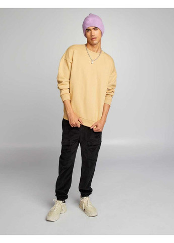 Kiabi свитшот флис,бежевый, бежевый