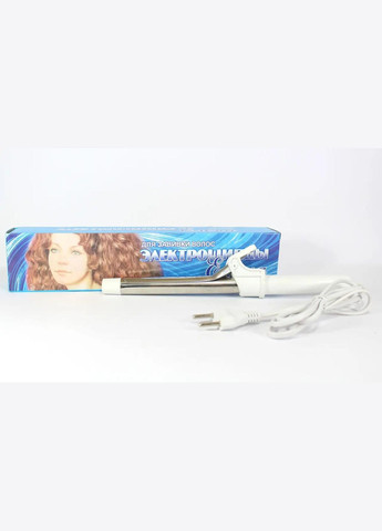 Электрощипцы для завивки волос A10-05 плойка Белый Елена (281328210)