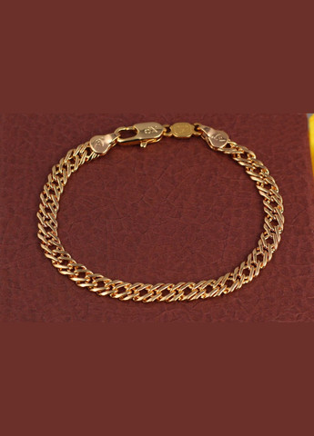 Браслет ромб 22 см 5 мм золотистий Xuping Jewelry (317565400)