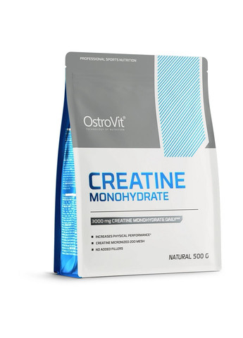 Креатин Creatine Monohydrate, 500 грамм - БЕЗ ВКУСА Ostrovit (293340412)