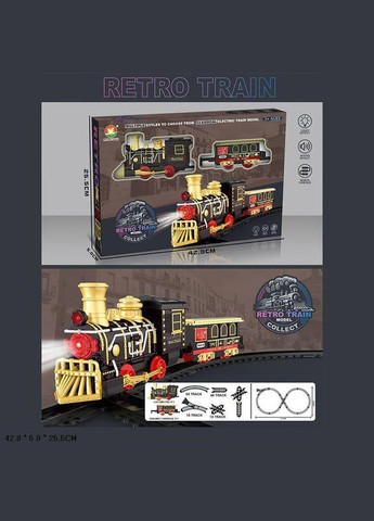 Іграшка Залізниця 699-65A на батарейках зі світлом xiong xian (699-65A) No Brand (362438961)