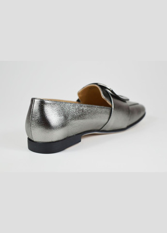 Lottini Туфлі жіночі шкіряні металевого кольору метал з натуральна шкіра, — всесезон (322668540)