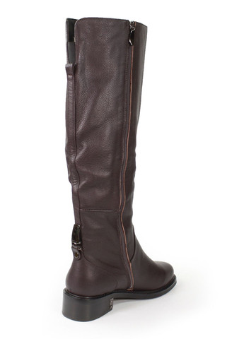 Бордовые осенние зимние ботфорты It-Girl