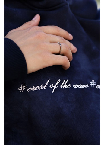 Теплий жіночий спортивний костюм оверсайз трикотаж на флісі кенгуру No Brand (358931741)