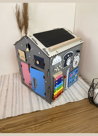 Великий бізібудинок для двійнят, іграшка для дівчинки і хлопчика, імена безкоштовно No Brand (348357615)