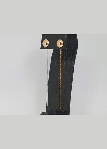 Золоті сережкипротяжки. 580043 Tango (278315223)