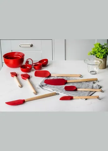 Лопатка для тіста Coreline KQR732OHERE 35.3 см червона KitchenAid (381740831)