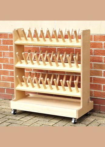 Стійка для робочого взуття з дерева Хайфон бланже (РОБ-000501) No Brand (328960515)