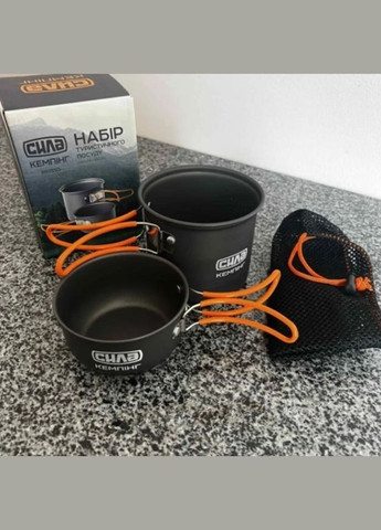 Набор посуды туристический 115 x 122мм (2шт) (960550) Сила (349819251)