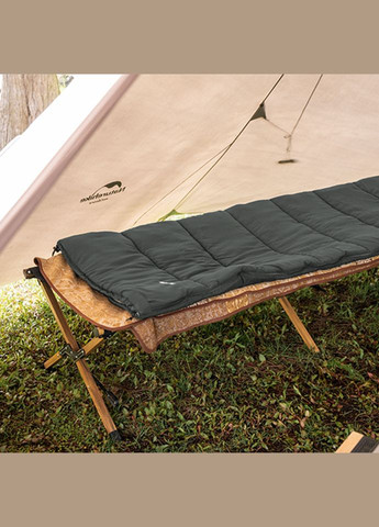 Спальный мешок F150 NH22MSD05, левый, графит Naturehike (353502710)