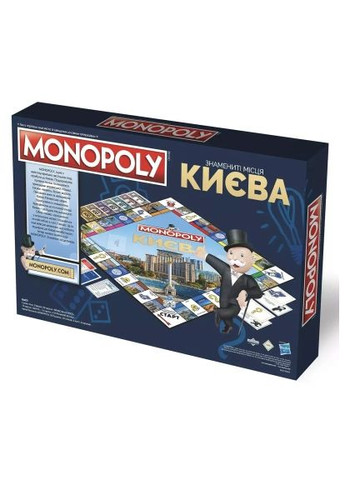 Настольная игра Монополия Знаменитые места Киева (R015UA_) ROZUM Монополія Знамениті місця Києва (367830706)