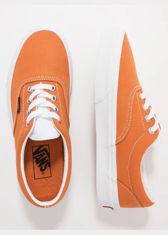 Оранжевые кеды Vans