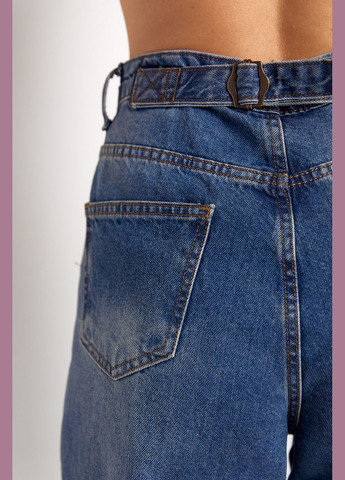 Жіночі джинси Skater з високою посадкою - синій колір, S (sku_02365) No Brand - (315734039)