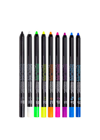 Гелевый карандаш для глаз водостойкий Neon Demon NP 601 № 603 Ярко-зеленный Parisa Cosmetics (337359114)