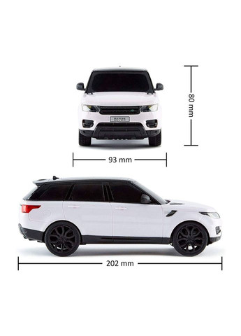 Автомобіль на радіокеруванні LAND ROVER RANGE ROVER SPORT 124GRRW масштаб 1:24, 2.4Ghz KS Drive (316089995)