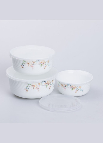 Набор пищевых контейнеров керамических Fantasy 0,55/0,95/1,35 л Yiwu (315636020)