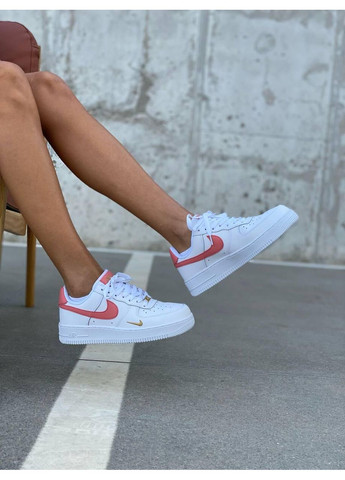 Розовые демисезонные кроссовки мужские nike air force 1 07 rust pink найк аир форс 1 премиум No Brand