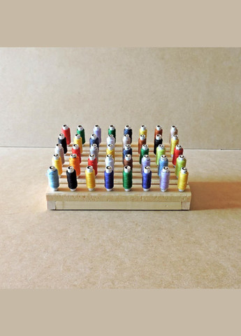 Стойка для ниток из дерева Туаль 40 (НТК-400800) No Brand (328912066)