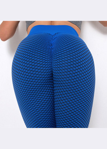 Легінси жіночі спортивні 6098 L сині Fashion (336874122)