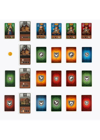 Настольная игра для всей семьи Овербукинг от 10 лет 20,5х20,5х5 см Fun Games (289465227)