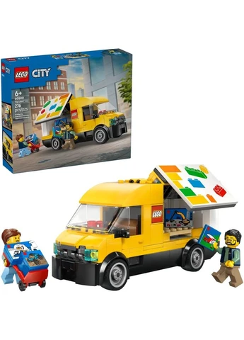 Конструктор City Фургон 276 деталей (60500) Lego (378127871)
