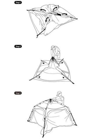 Намет Ango CNK2550WS010 4 автоматичний з тентом Brown Naturehike (366289104)