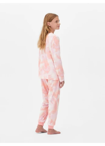 Лонгслів для сну,персиковий в візерунки, Primark (356171950)