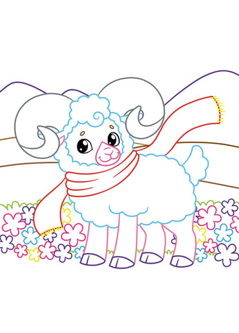 Очаровательные раскраски с секретными узорами. Домашние животные Кристал Бук (316083377)