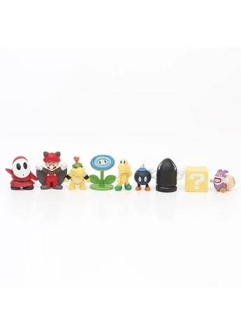 Набор фигурок Супер Марио Super Mario братья Марио игровые фигурки 48 шт 2-5 см Shantou (393636142)