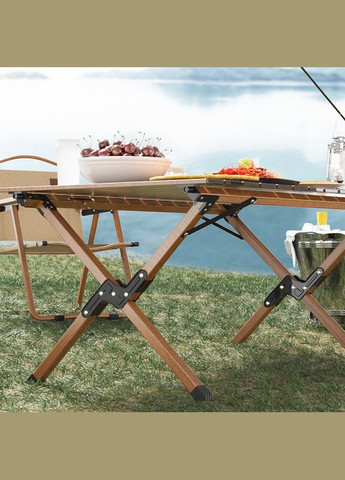 Cтол раскладной для кемпинга + чехол 117х60 Woody L WCG (346533496)
